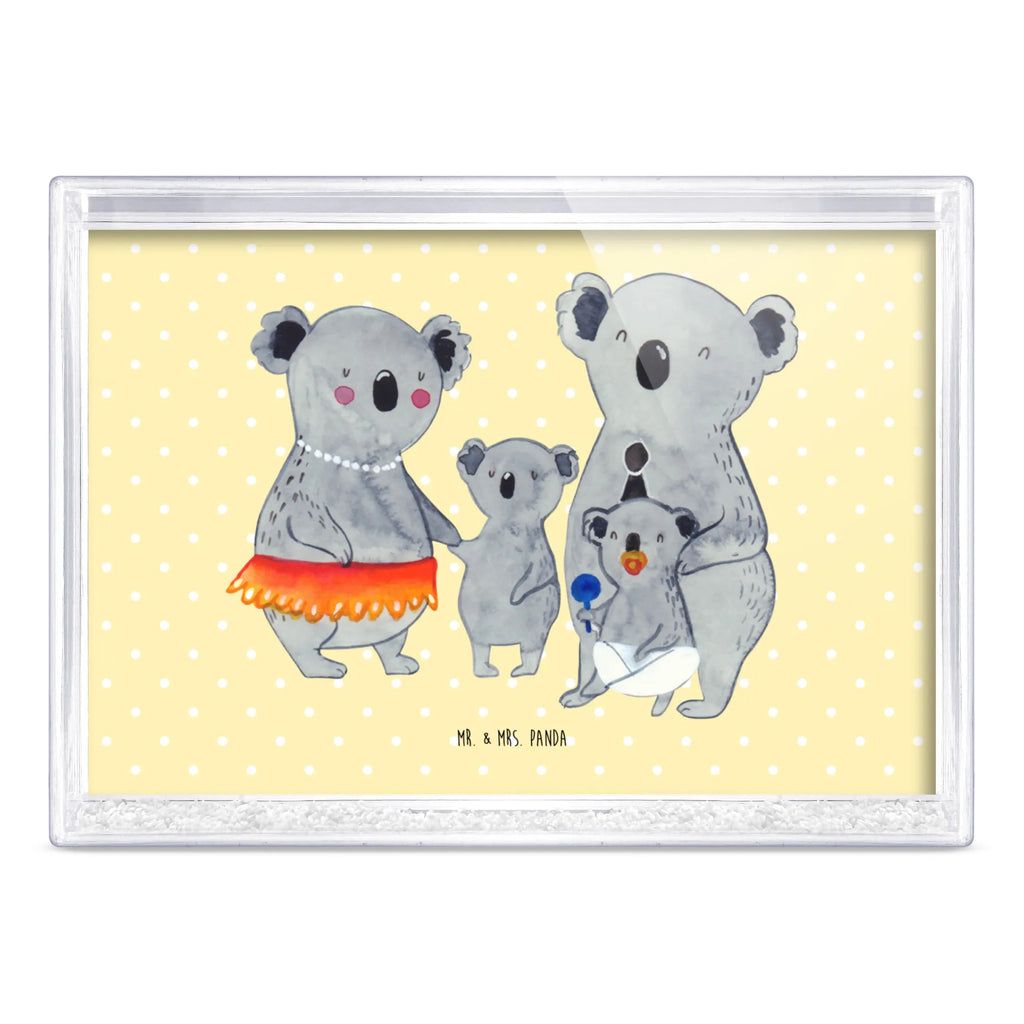 Schüttelrahmen Koala Familie Familie, Vatertag, Muttertag, Bruder, Schwester, Mama, Papa, Oma, Opa, Geschwister, Family, Koalas, Koala, Kinder, Familienleben