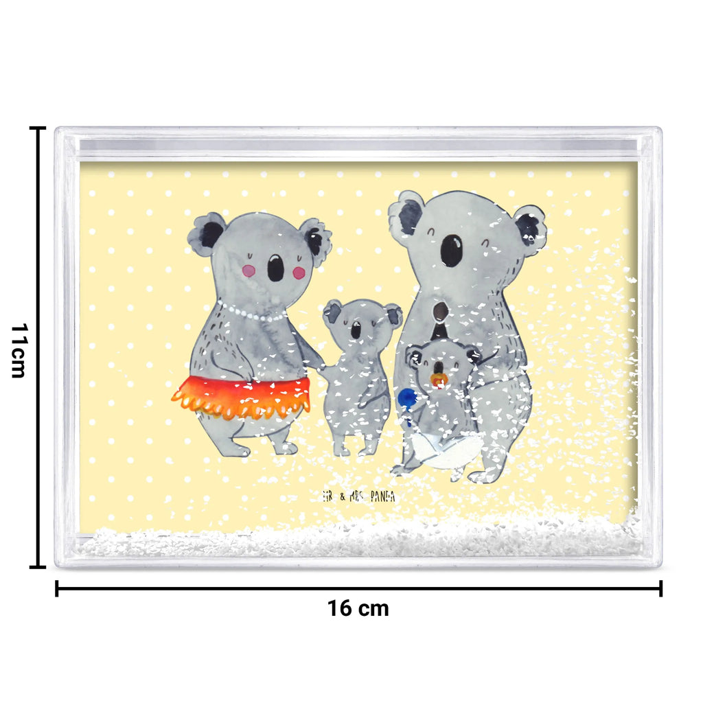 Schüttelrahmen Koala Familie Familie, Vatertag, Muttertag, Bruder, Schwester, Mama, Papa, Oma, Opa, Geschwister, Family, Koalas, Koala, Kinder, Familienleben