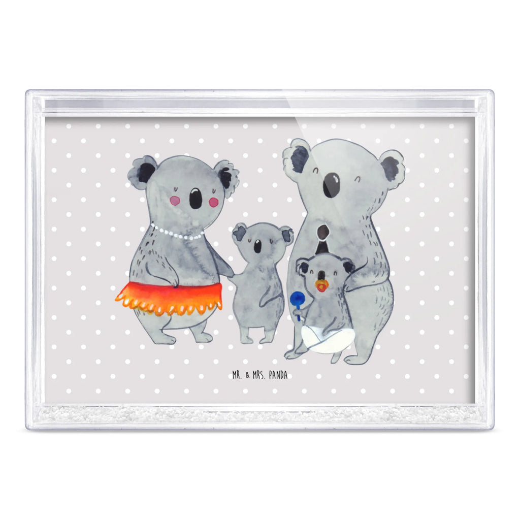 Schüttelrahmen Koala Familie Familie, Vatertag, Muttertag, Bruder, Schwester, Mama, Papa, Oma, Opa, Geschwister, Family, Koalas, Koala, Kinder, Familienleben