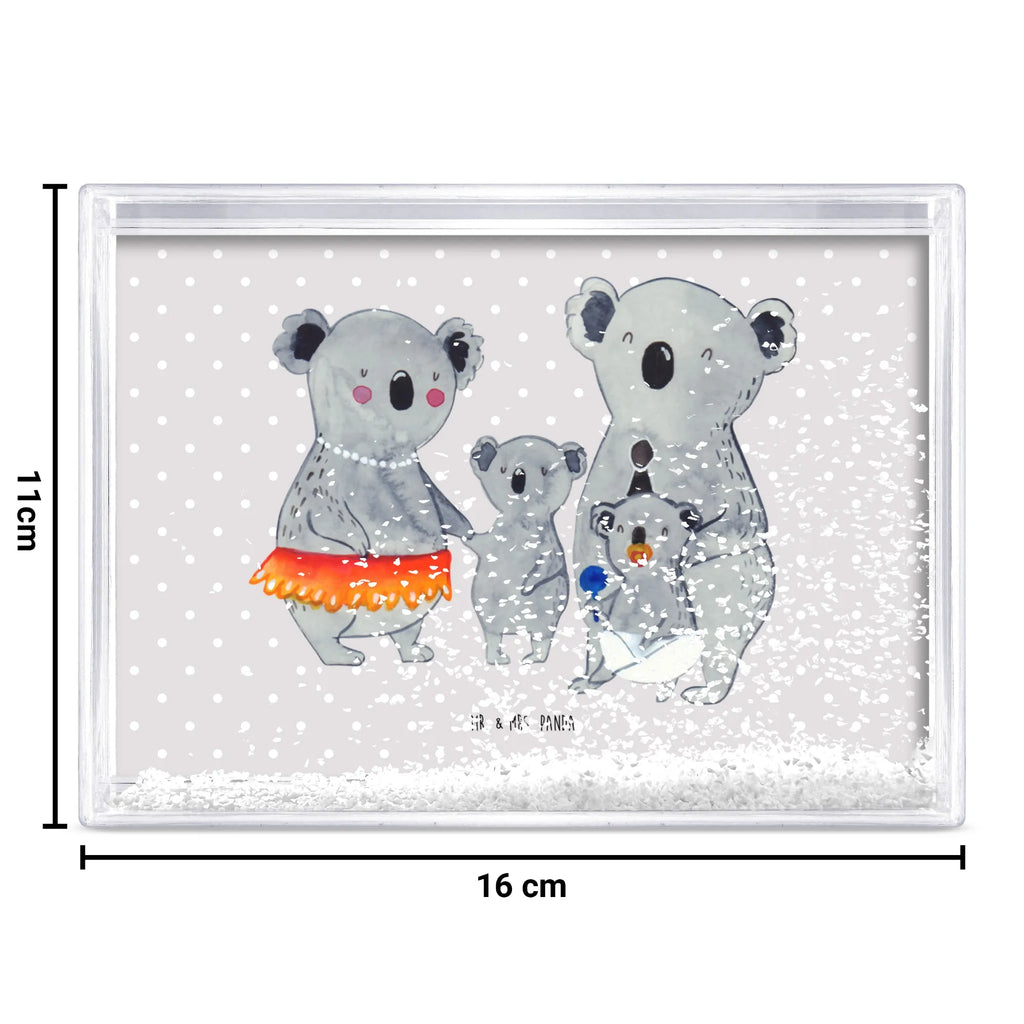 Schüttelrahmen Koala Familie Familie, Vatertag, Muttertag, Bruder, Schwester, Mama, Papa, Oma, Opa, Geschwister, Family, Koalas, Koala, Kinder, Familienleben