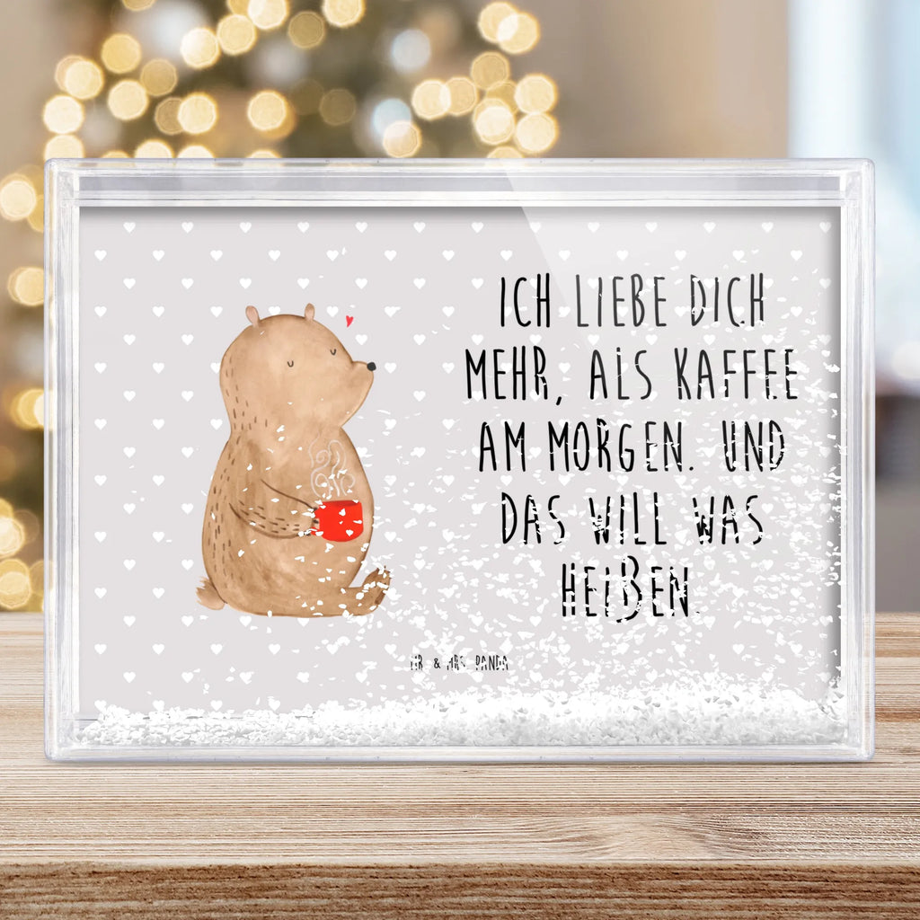 Schüttelrahmen Bär Morgenkaffee Liebe, Partner, Freund, Freundin, Ehemann, Ehefrau, Heiraten, Verlobung, Heiratsantrag, Liebesgeschenk, Jahrestag, Hocheitstag, Mitbringsel, Liebesbeweis, für Männer, Geschenk für Partner, Geschenk für Frauen, Geschenk für Freundin, für Ehemann, Hochzeitstag, Valentinstag