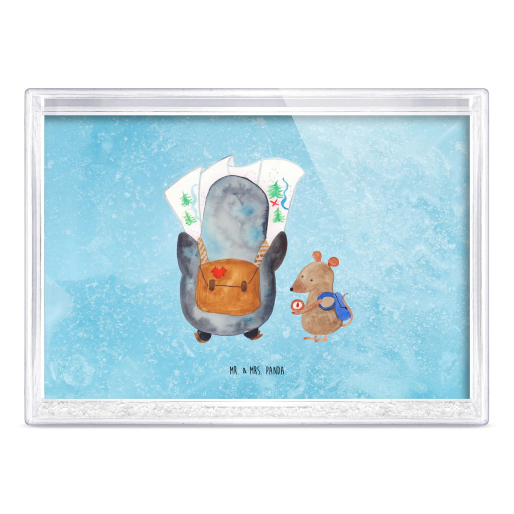 shake frame Penguin & Mouse Hiker Pinguin, Roadtrip, Pinguine, Abenteurer, Ausflug, Wanderlust, wandern, Abenteuer