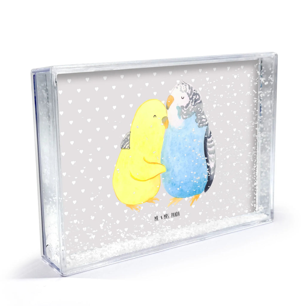 Schüttelrahmen Wellensittich Liebe Liebe, Partner, Freund, Freundin, Ehemann, Ehefrau, Heiraten, Verlobung, Heiratsantrag, Liebesgeschenk, Jahrestag, Hocheitstag, Nähe, Wellensittich, Vertrauen, Vögel, Kuscheln