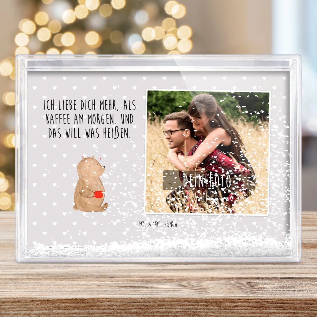 Shake Frame with Photo bear morning coffee Schüttelrahmen mit Foto, Rahmen mit Foto, Fotogeschenke, Fotogeschenk, Orginalles Fotogeschenk, Bilderrahmen mit Foto, Liebe, Partner, Freund, Freundin, Ehemann, Ehefrau, Heiraten, Verlobung, Heiratsantrag, Liebesgeschenk, Jahrestag, Hocheitstag, Liebesbeweis, Geschenk für Frauen, für Männer, für Ehemann, Valentinstag, Mitbringsel, Geschenk für Partner, Geschenk für Freundin, Hochzeitstag
