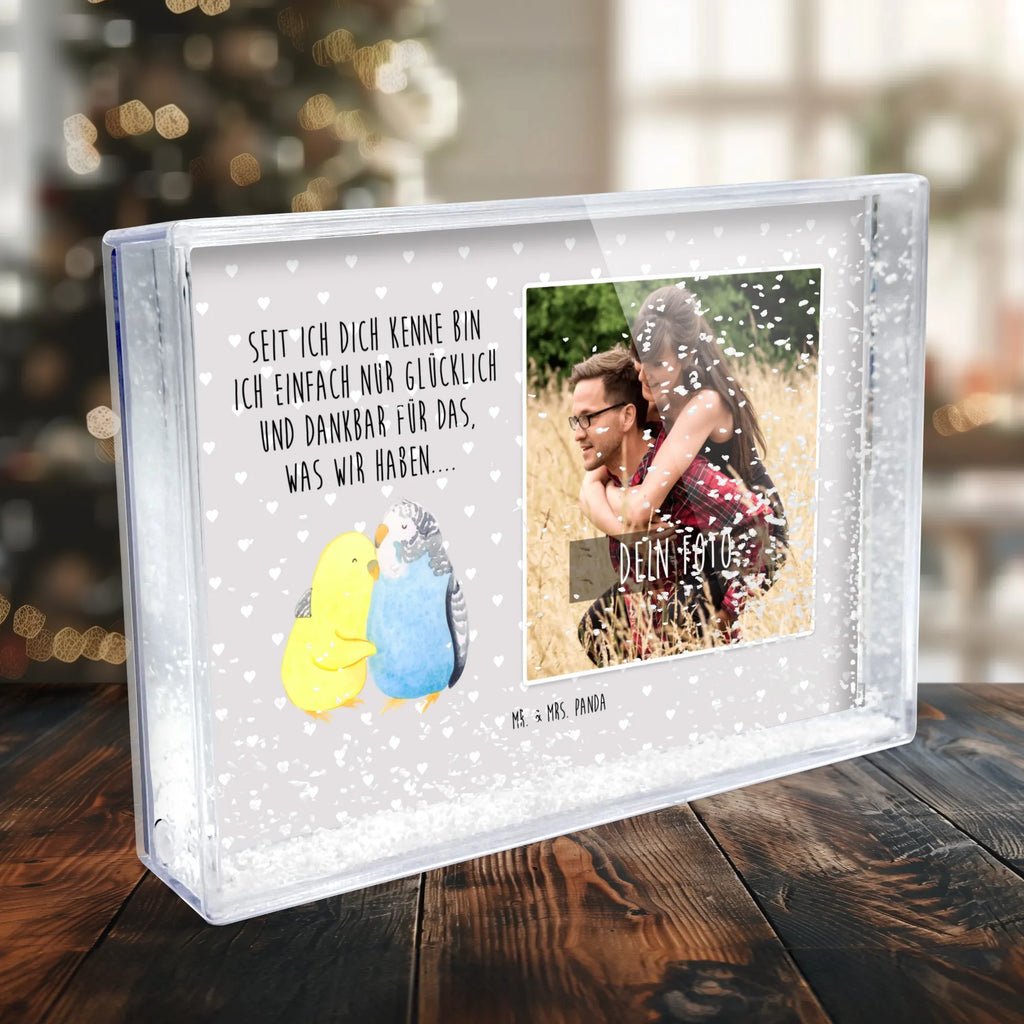 Shake Frame with Photo Parakeets in love Bilderrahmen mit Foto, Orginalles Fotogeschenk, Fotogeschenke, Rahmen mit Foto, Fotogeschenk, Schüttelrahmen mit Foto, Liebe, Partner, Freund, Freundin, Ehemann, Ehefrau, Heiraten, Verlobung, Heiratsantrag, Liebesgeschenk, Jahrestag, Hocheitstag, Wellensittich, Nähe, Vertrauen, Vögel, Kuscheln