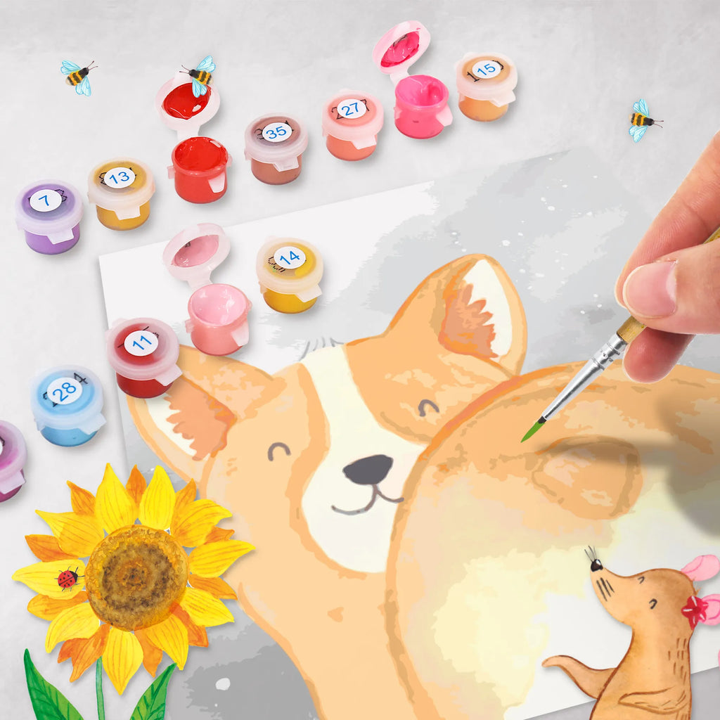 Paint by Numbers cut off corgi buttocks Motiv Kunstwerk, Ausmalbild, Malen nach Zahlen, Hund, Hundemotiv, Haustier, Hunderasse, Tierliebhaber, Hundebesitzer, Sprüche, Hundeliebe, Selbstliebe, Motivation, Spruch, Corgie