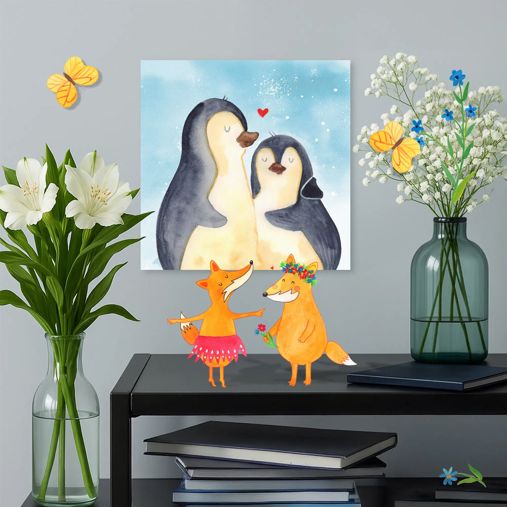 Malen nach Zahlen Pinguin umarmen Motiv Kunstwerk, Malen nach Zahlen, Ausmalbild, Pinguin, Liebesgeschenk, Liebesbeweis, Jahrestag, Hochzeit, Hochzeitsgeschenk, Liebespaar, Liebe, Verlobung, Hochzeitstag