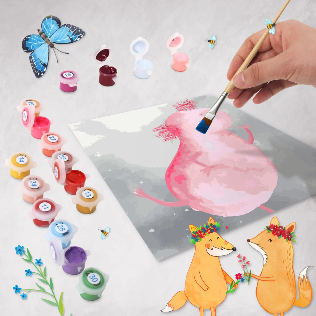 Malen nach Zahlen Axolotl Tanzen Motiv Ausmalbild, Malen, Kunstwerk, Kreativität, Künstler, Malen nach Zahlen, Bastelidee, Baseln, DIY, Axolotl, Molch, beste Freundin, Lurche, verrückt, Schwanzlurch, Lurch, Axolot, Sterne, Freundin, Dachschaden