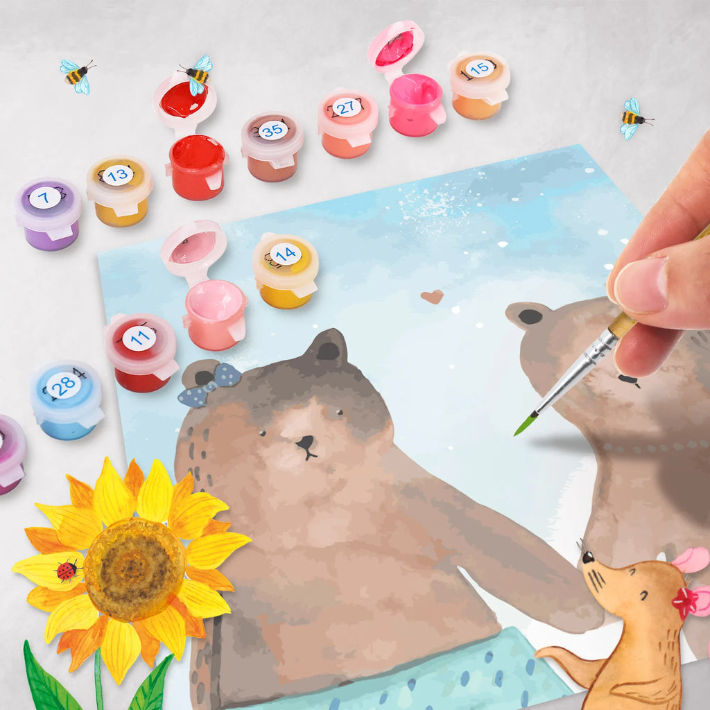 Paint by Numbers cut off bear Girlfriend Motiv Künstler, Malen, Malen nach Zahlen, Baseln, Kunstwerk, Kreativität, Bastelidee, DIY, Ausmalbild, Bär, Teddy, Teddybär, Bär Freundin Beste Freund Liebe Liebesbeweis Verliebt Kumpel Kumpeliene