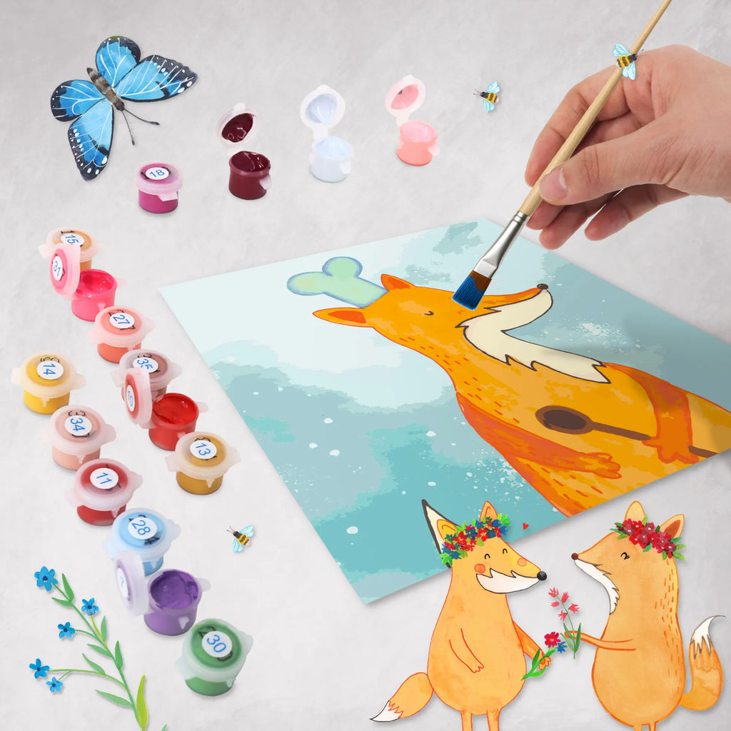 Malowanie według numerów odcięty lis kucharz Motiv leinwand malset, malset, kreativ set, zahlenbilder, diy set, malen nach zahlen set, Malen nach Zahlen, Fuchs, Witzig, Köche, Spruch Lustig, Küche Deko, Bäcker, Küche Spruch, Füchse, Koch Geschenk, Party Spruch