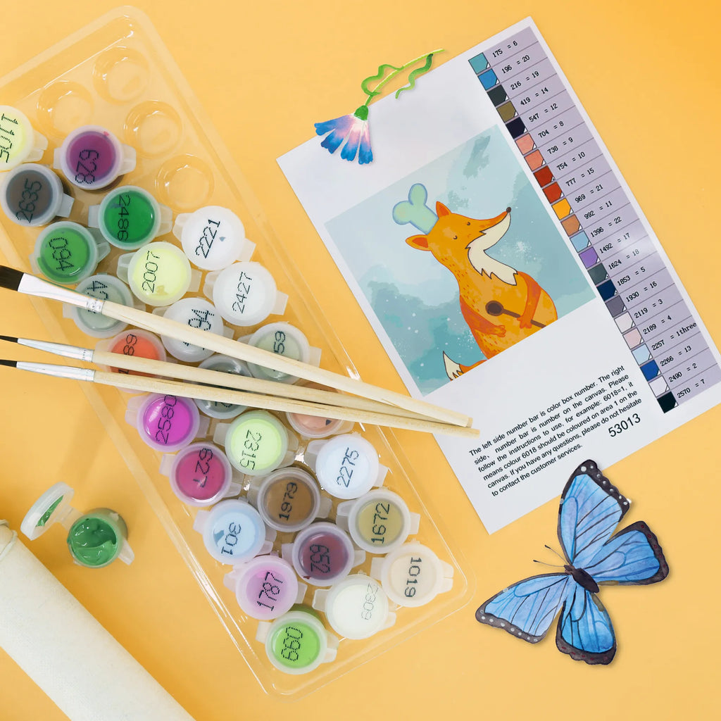 Malowanie według numerów odcięty lis kucharz Motiv leinwand malset, malset, kreativ set, zahlenbilder, diy set, malen nach zahlen set, Malen nach Zahlen, Fuchs, Witzig, Köche, Spruch Lustig, Küche Deko, Bäcker, Küche Spruch, Füchse, Koch Geschenk, Party Spruch