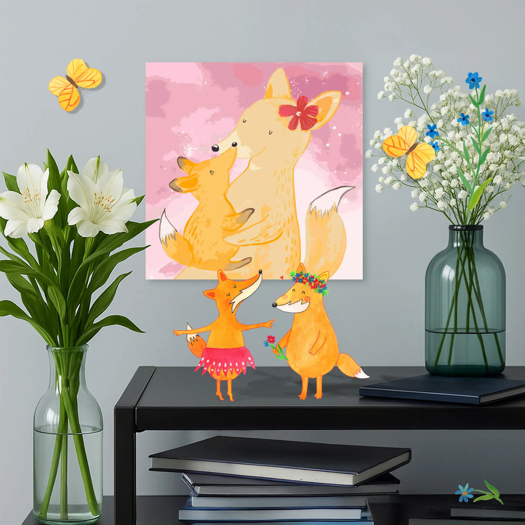 Paint by Numbers cut off Fox mummy Motiv DIY, Kreativität, Kunstwerk, Baseln, Ausmalbild, Malen, Bastelidee, Künstler, Malen nach Zahlen, Familie, Vatertag, Muttertag, Bruder, Schwester, Mama, Papa, Oma, Opa, Mutter, Lieblingstochter, Beste Tochter, Geschenk, Tochter