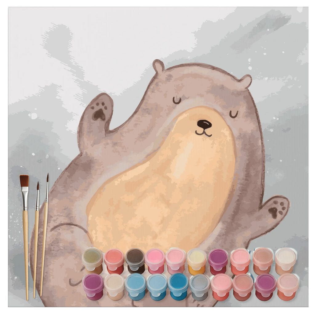 Paint by Numbers cut off otter Embrace Motiv Kreativität, Ausmalbild, DIY, Baseln, Kunstwerk, Künstler, Malen nach Zahlen, Malen, Bastelidee, Otter, Fischotter, Seeotter, Otter Seeotter See Otter