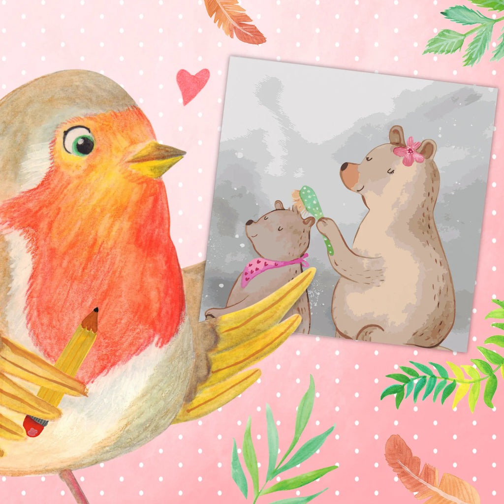 Malowanie według numerów odcięty niedźwiedź dziecko Motiv Rodzina, Dzień Ojca, Dzień Matki, brat, siostra, mama, tata, babcia, dziadek