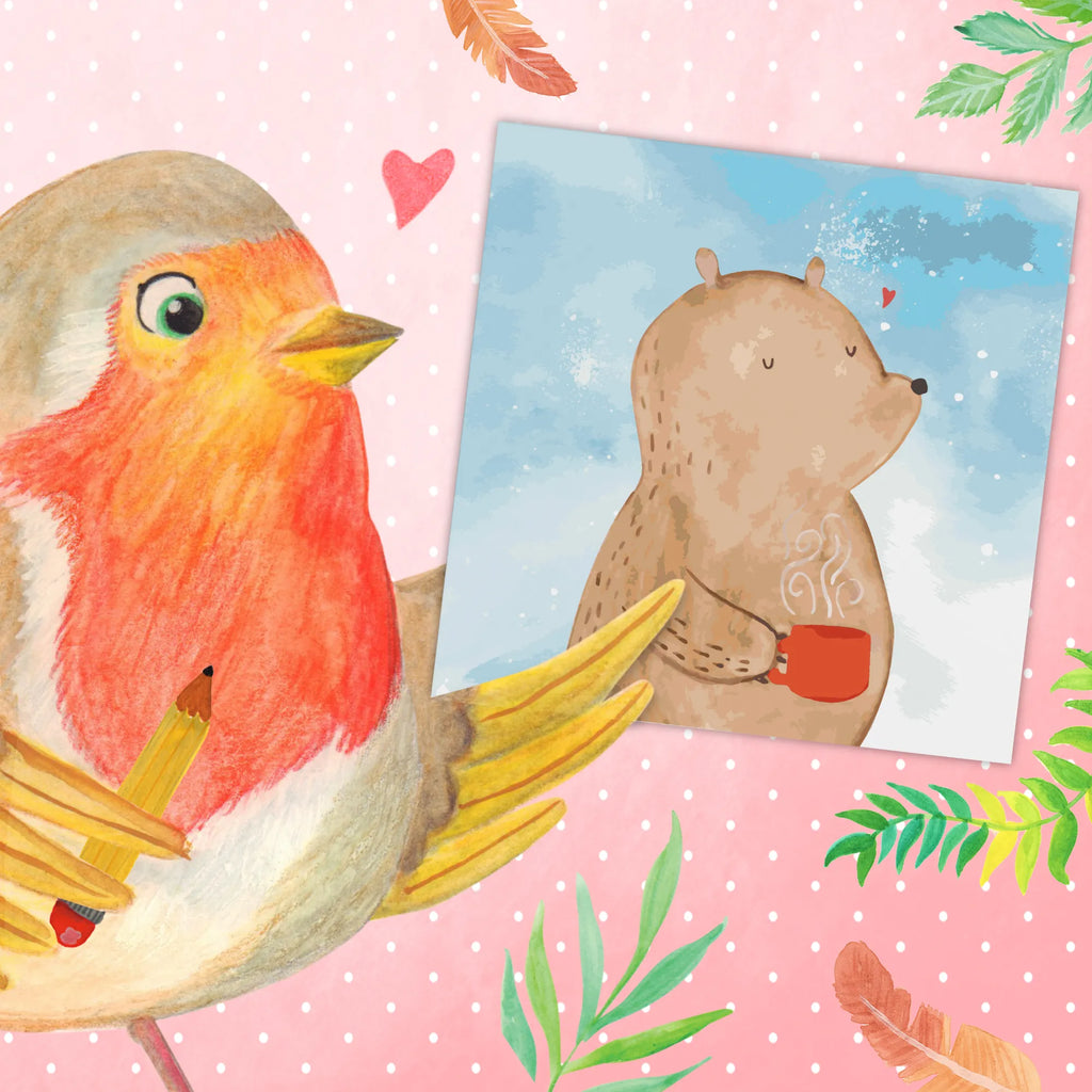 Malowanie według numerów odcięty Niedźwiedź kawa Motiv Malen nach Zahlen, Malen, Baseln, Künstler, Kreativität, Ausmalbild, Bastelidee, DIY, Kunstwerk, Bär, Teddy, Teddybär, Kaffee, guten Morgen, Welt retten, Bären, Welt erobern, Motivation, Morgenroutine, Coffee