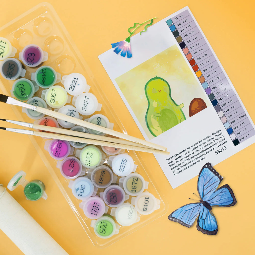 Malowanie według numerów odcięty Awokado pestka toczy się Motiv Malen, Kunstwerk, Kreativität, Bastelidee, Ausmalbild, Baseln, DIY, Malen nach Zahlen, Künstler, Avocado, Veggie, Vegan, Gesund, Baby, große Liebe, Geburtstag, Love, Schwangerschaft, Schwanger, Geburt, Kind, zur Geburt, erstes Kind, Avocados, Liebe, Babyparty, Säugling