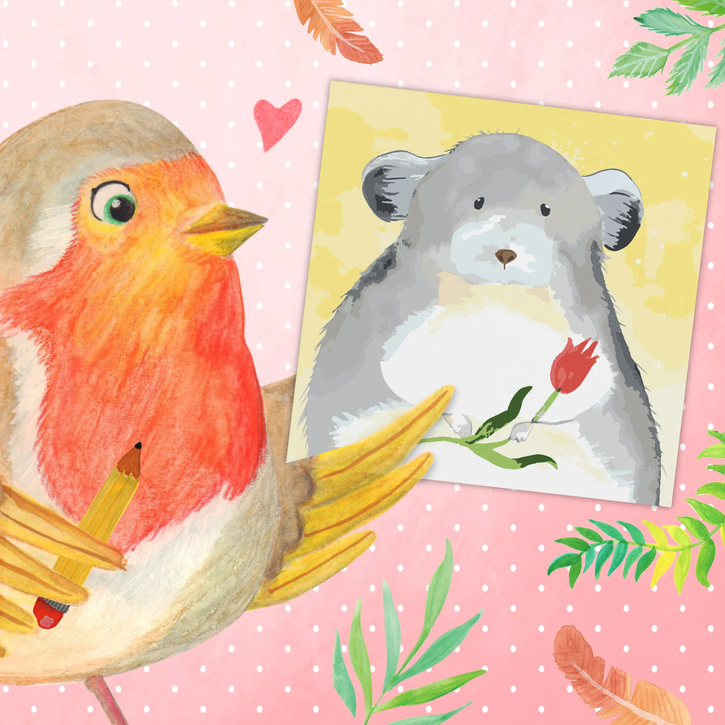 Paint by Numbers cut off chinchilla flower Motiv small animals, cute, funny, cute animal motives, hand drawn, small world, funny sayings, good mood, happy, gifts, gift ideas, special gifts, animal lover, card, grief, chaos, happiness, chinchilla, being sad, heartache, office life, depression, office, chinchillas