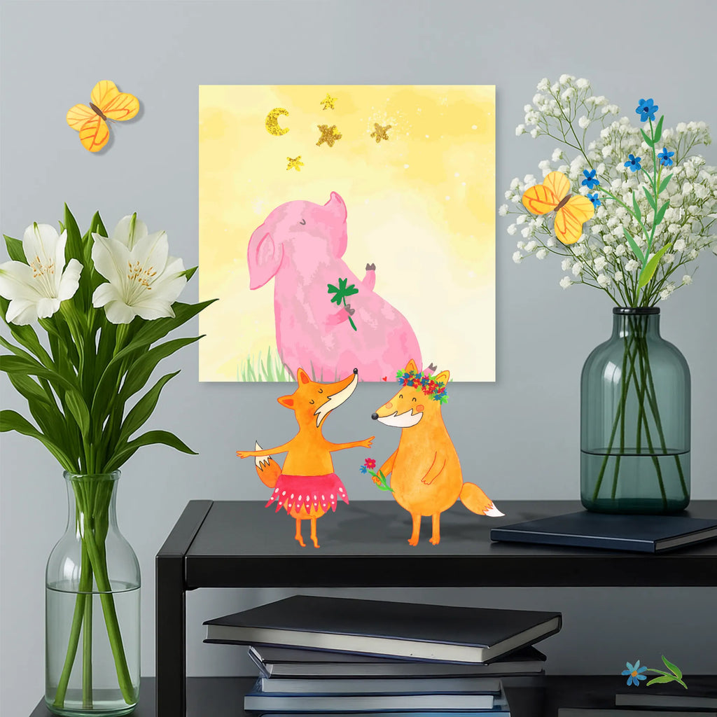 Paint by Numbers cut off Pig Luck Motiv Malen nach Zahlen, Kunstwerk, Ausmalbild, Tiermotive, Gute Laune, lustige Sprüche, Tiere, Sterne, Schweinchen, Sernchen, Schwein, Ziele, Träume, Glücksschwein. Glück, Glücksbringer, Motivation