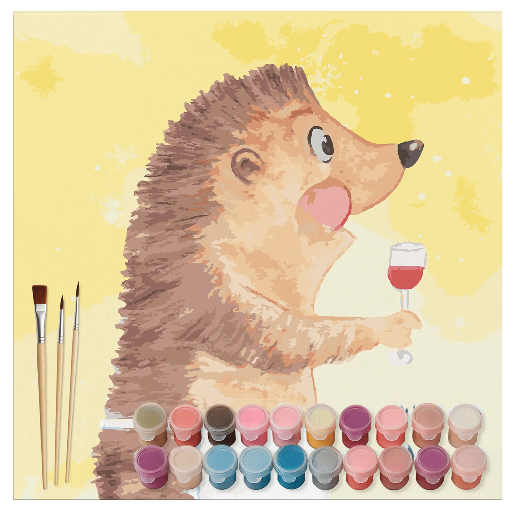 Paint by Numbers cut off Hedgehog wine Motiv diy set, Malen nach Zahlen, malen nach zahlen set, zahlenbilder, leinwand malset, kreativ set, malset, Gute Laune, Lustige Sprüche, Tiermotive, Tiere, Geschenk Weintrinker, Wein Deko, Igel, Geschenk Weinliebhaber, Wein Spruch, Rotwein, Weißwein, Wein trinken, Weinglas