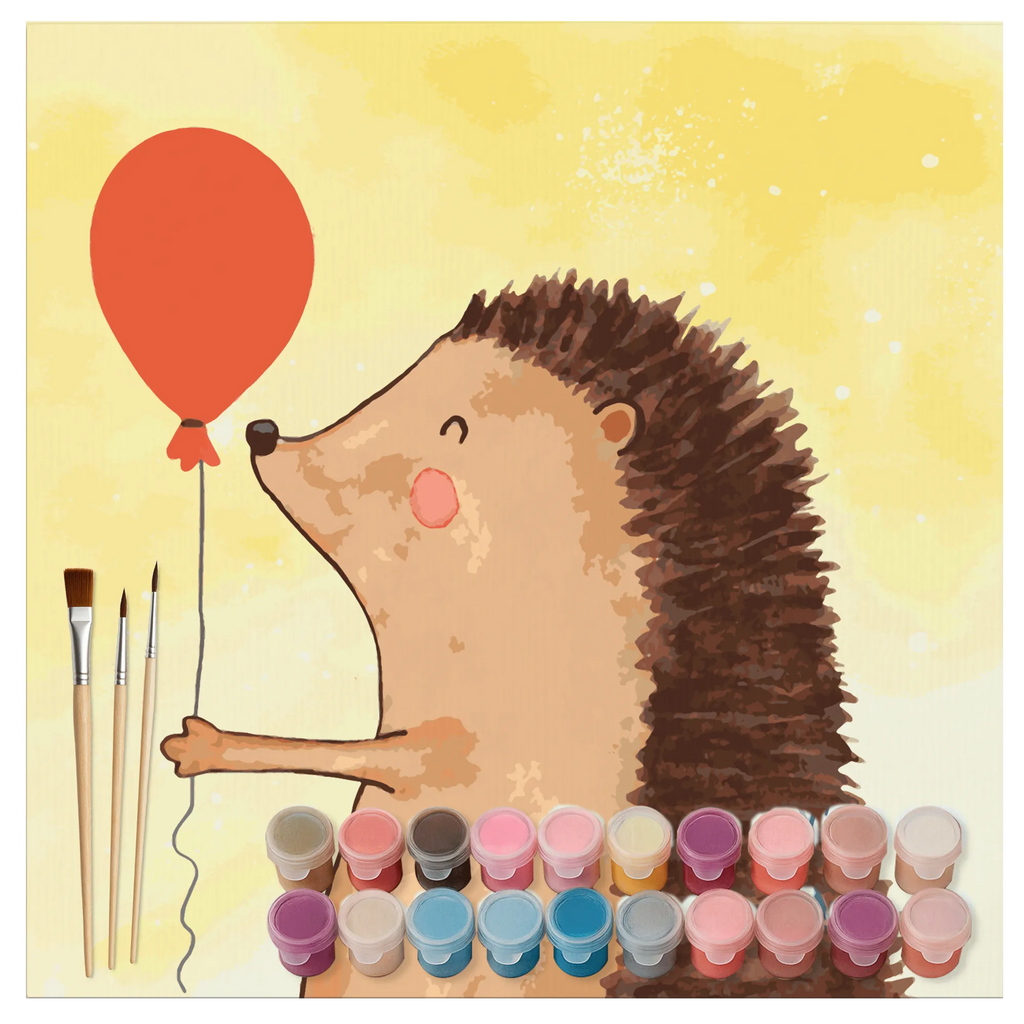 Paint by Numbers cut off Hedgehog balloon Motiv Malen nach Zahlen, Kunstwerk, Ausmalbild, Tiermotive, Gute Laune, lustige Sprüche, Tiere, Geburtstag, Ballon, Igel, Geburtstagskind, Herzlichen Glückwunsch, Glückwunsch, Happy Birthday