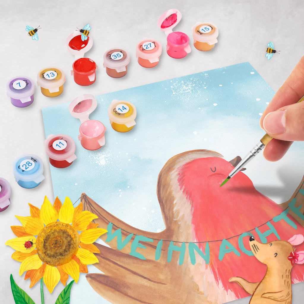 Paint by Numbers cut off robin Christmas Motiv Malen, DIY, Kreativität, Künstler, Bastelidee, Baseln, Malen nach Zahlen, Kunstwerk, Ausmalbild, Winter, Weihnachten, Weihnachtsdeko, Nikolaus, Advent, Heiligabend, Wintermotiv, Weihnachtsgruß, Weihnachtsmotiv, xmas, Vogel, Frohe Weihnachten