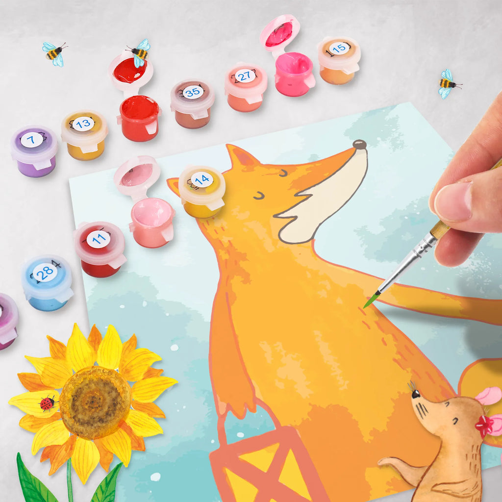 Malen nach Zahlen Fuchs Laterne Motiv DIY, Ausmalbild, Baseln, Kreativität, Bastelidee, Malen nach Zahlen, Malen, Künstler, Kunstwerk, Fuchs, Sankt Martin, Laternenumzug, Aufmuntern, Spruch trösten, Cäsar Otto Hugo Flaischlen, Laterne, Liebeskummer Spruch, Füchse