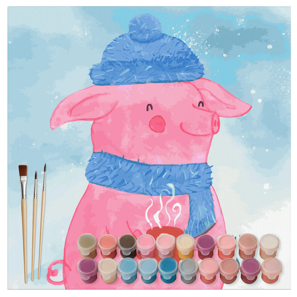 Paint by Numbers cut off piggy Mulled wine Motiv Baseln, Kunstwerk, DIY, Ausmalbild, Kreativität, Malen nach Zahlen, Künstler, Bastelidee, Malen, Winter, Weihnachten, Weihnachtsdeko, Nikolaus, Advent, Heiligabend, Wintermotiv, Weihnachtsmarkt, Glühwein, Spruch, Betrunken