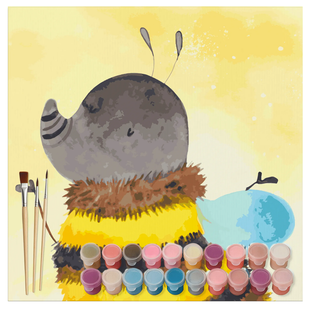 Paint by Numbers cut off bumblebee fluffy Motiv Künstler, Malen nach Zahlen, Baseln, Bastelidee, Kunstwerk, DIY, Kreativität, Ausmalbild, Malen, Tiermotive, Gute Laune, lustige Sprüche, Tiere, Natur, Flauschig, Hummel, Blume, Biene