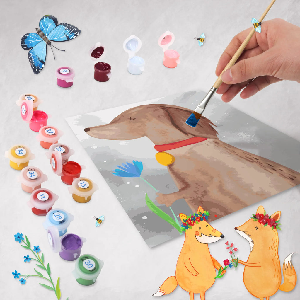 Malowanie według numerów odcięty pies kwiat Motiv Kunstwerk, Ausmalbild, Malen nach Zahlen, Hund, Hundemotiv, Haustier, Hunderasse, Tierliebhaber, Hundebesitzer, Sprüche, Hundeliebe, Frauchen, Hunde