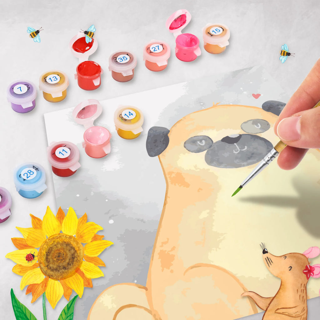 Malowanie według numerów odcięty Mops Motiv DIY, Ausmalbild, Bastelidee, Malen, Malen nach Zahlen, Kreativität, Baseln, Künstler, Kunstwerk, Hund, Hundemotiv, Haustier, Hunderasse, Tierliebhaber, Hundebesitzer, Sprüche, Liebe, Hundeliebe, Mops