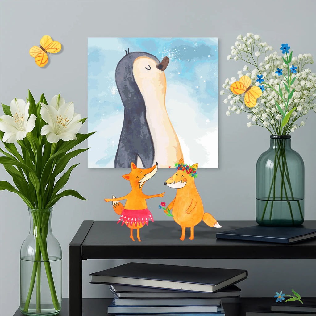 Malowanie według numerów odcięty Pingwin maszerować Motiv Malen nach Zahlen, Ausmalbild, Kunstwerk, Pinguin, Schwester, Pinguine, Familie, Frühaufsteher, Bruder, Langschläfer