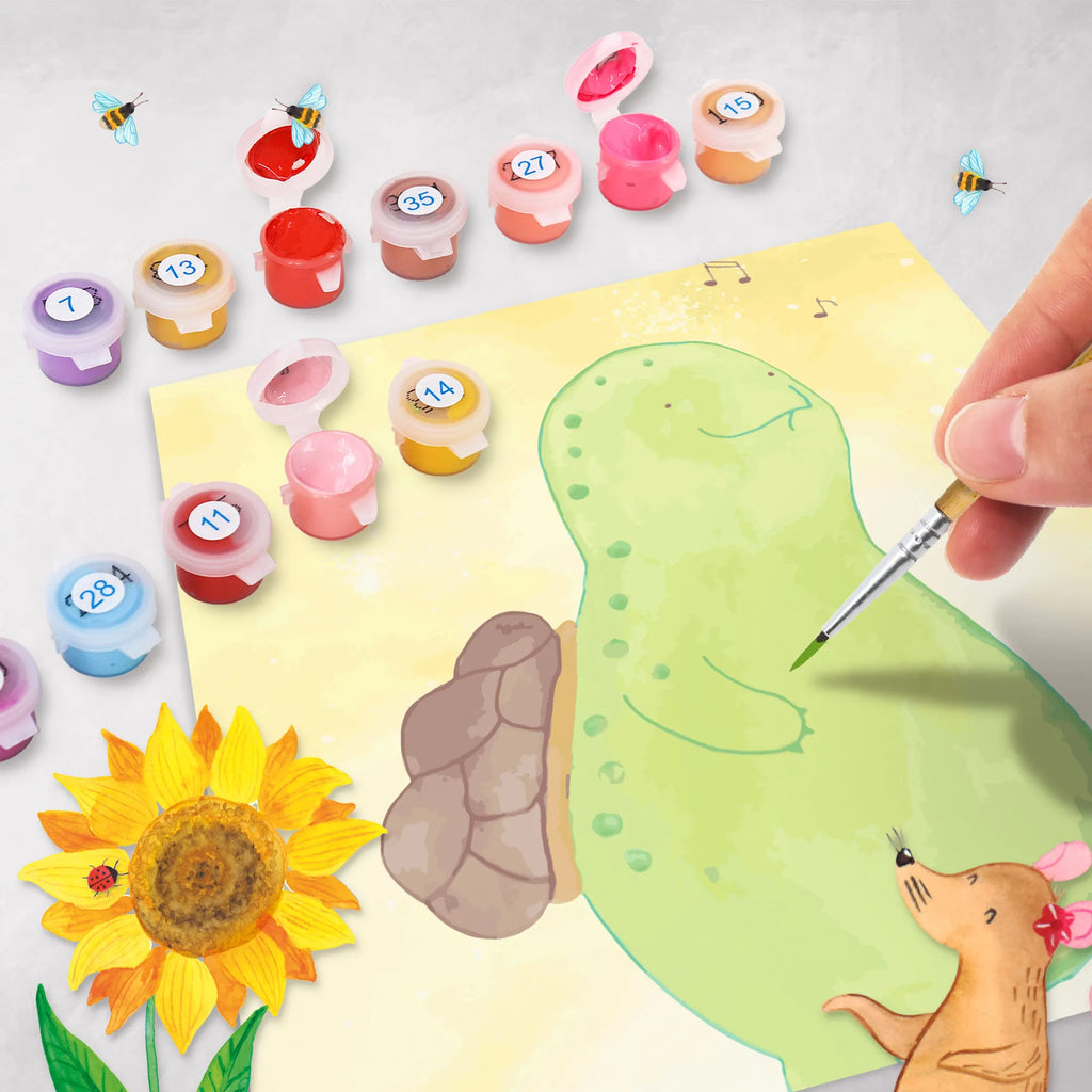 Malen nach Zahlen Schildkröte Pfeifen Motiv malen nach zahlen set, diy set, Malen nach Zahlen, kreativ set, malset, zahlenbilder, leinwand malset, Schildkröte, Glück, Fröhlich, Schildkröten, Trennung, Motivation, Lebensfreude, Neuanfang, Depression, Schildi