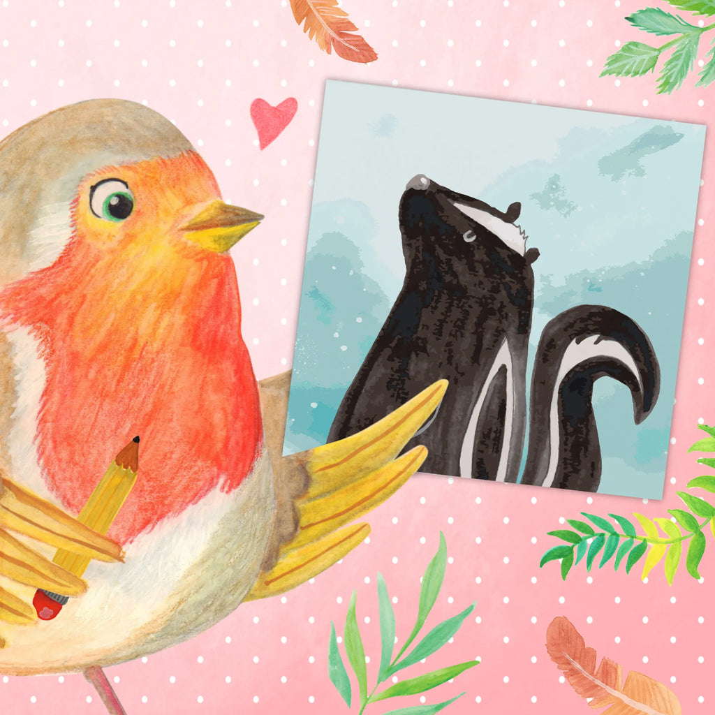 Malen nach Zahlen Stinktier Sitzen Motiv DIY, Künstler, Kreativität, Bastelidee, Malen, Baseln, Ausmalbild, Kunstwerk, Malen nach Zahlen, Stinktier, Skunk, Raubtier, Büro, Spruch, Stinker, Stinki, Besserwisser, Recht, Wildtier