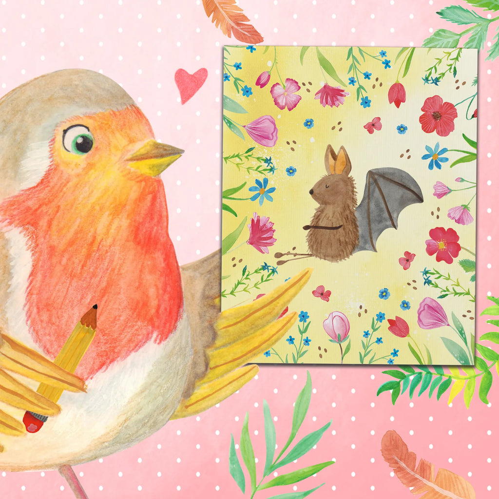 Paint by Numbers bat Sit small animals, cute, funny, cute animal motives, hand drawn, small world, funny sayings, good mood, happy, gifts, gift ideas, special gifts, animal lover, card, relax, motivation, bats, bat