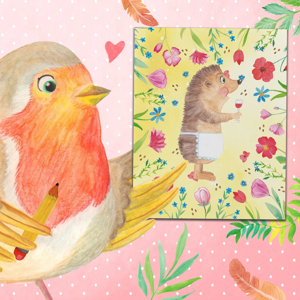 Paint by Numbers Hedgehog wine small animals, cute, funny, cute animal motives, hand drawn, small world, funny sayings, good mood, happy, gifts, gift ideas, special gifts, animal lover, card, wine saying, gift wine drinker, hedgehog, wine decoration, drinking wine, white wine, wine glass, gift wine lover, red wine