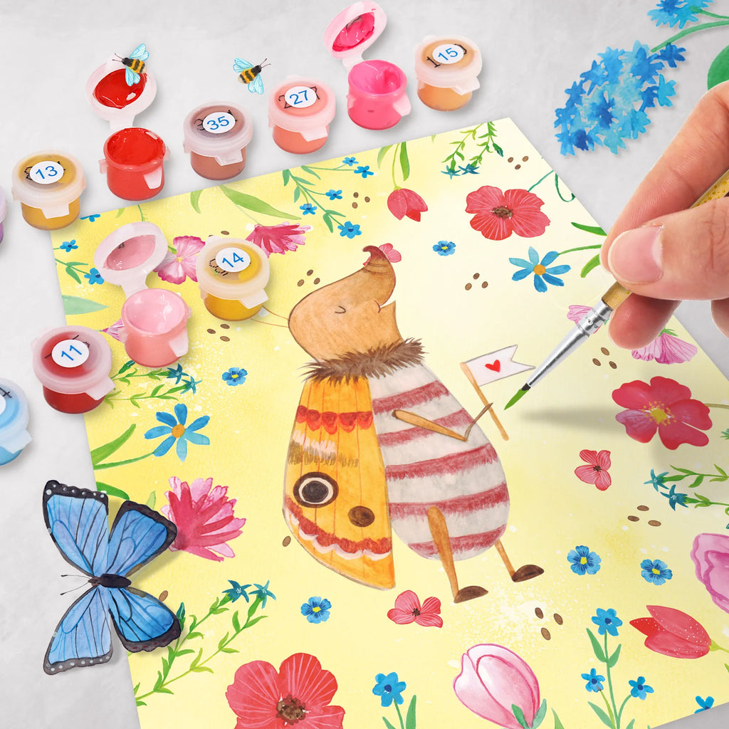 Paint by Numbers Moth flag DIY, Bastelidee, Malen nach Zahlen, Malen, Kreativität, Ausmalbild, Baseln, Künstler, Kunstwerk, Tiermotive, Gute Laune, lustige Sprüche, Tiere, Was kostet die Welt, Nachtfalter, süß, Spruch lustig, niedlich, Küche Deko, Spruch witzig, Käfer