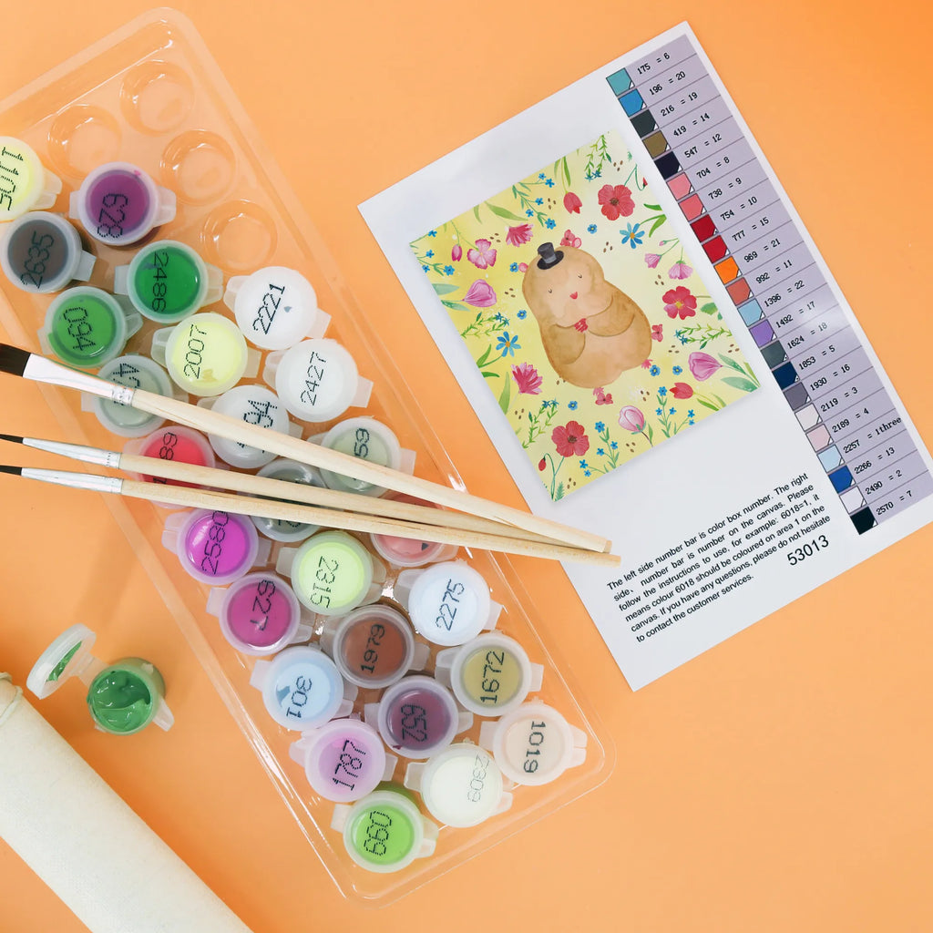 Paint by Numbers hamster cap Künstler, Ausmalbild, Baseln, Bastelidee, Kunstwerk, DIY, Malen nach Zahlen, Malen, Kreativität, Tiermotive, Gute Laune, lustige Sprüche, Tiere, Zauberer, Zylinder, Zwerghamster, Hamster, Magier, Hut