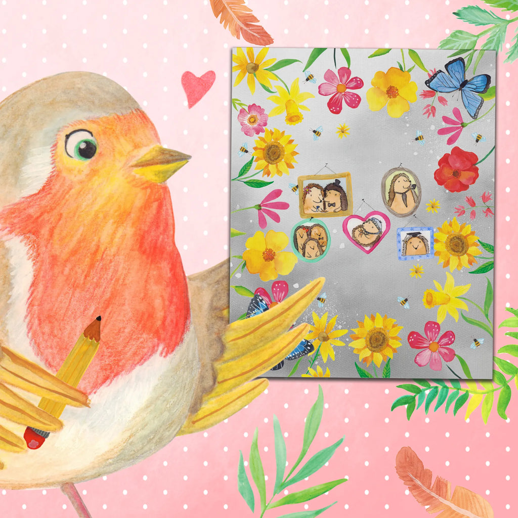 Paint by Numbers Hedgehog family Family, Father's Day, Mother's Day, brother, sister, Mom, Dad, dad, love, pictures, hedgehogs, mum, solidarity, happiness