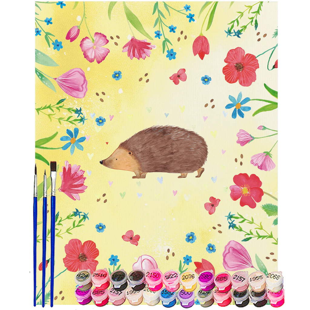 Malowanie według numerów jeż serca Kreativität, Baseln, Malen, DIY, Kunstwerk, Bastelidee, Malen nach Zahlen, Künstler, Ausmalbild, Tiermotive, Gute Laune, lustige Sprüche, Tiere, Herz, Leben, Igel, Vertrauen, Liebe, Herzen, Kuss