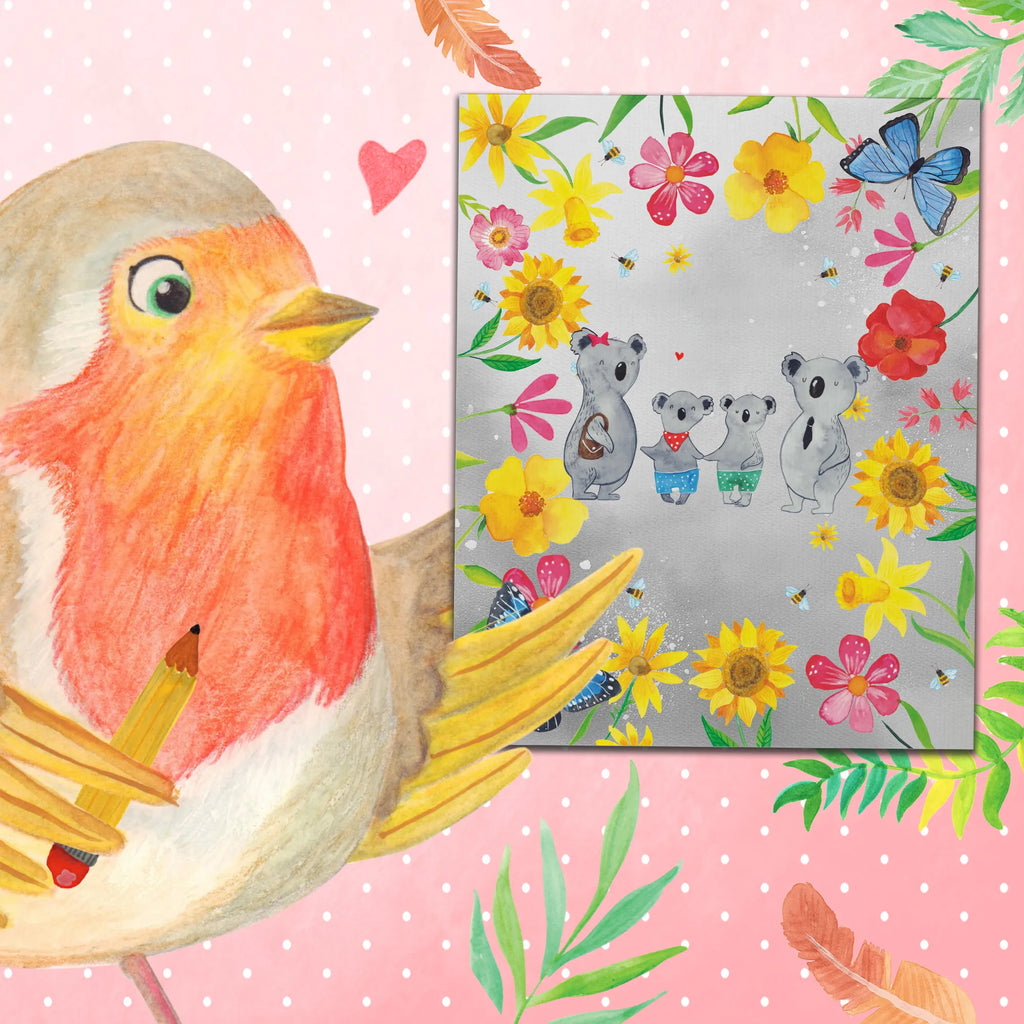 Paint by Numbers Koala family with two kids Family, Father's Day, Mother's Day, brother, sister, Mom, Dad, koala, family life, family, favourite family, koala family, best family, family time, koala bear