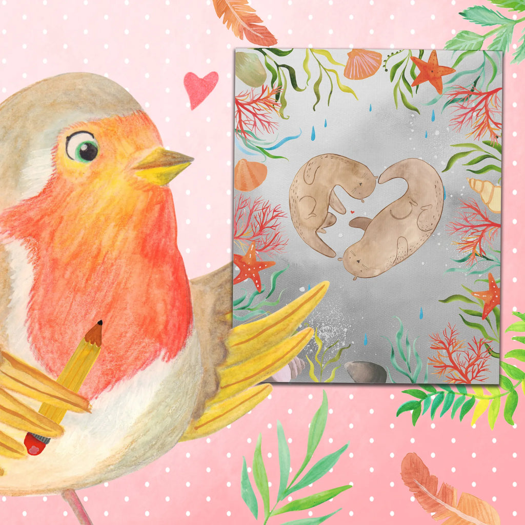 Malen nach Zahlen Otter Herz Kunstwerk, Malen nach Zahlen, Ausmalbild, Otter, Fischotter, Seeotter, Liebesbeweis, Liebe, Jahrestag, gemeinsames Leben, Bessere Hälfte, Love you, Herz, Verlobung, Liebesgeschenk, Hochzeitstag