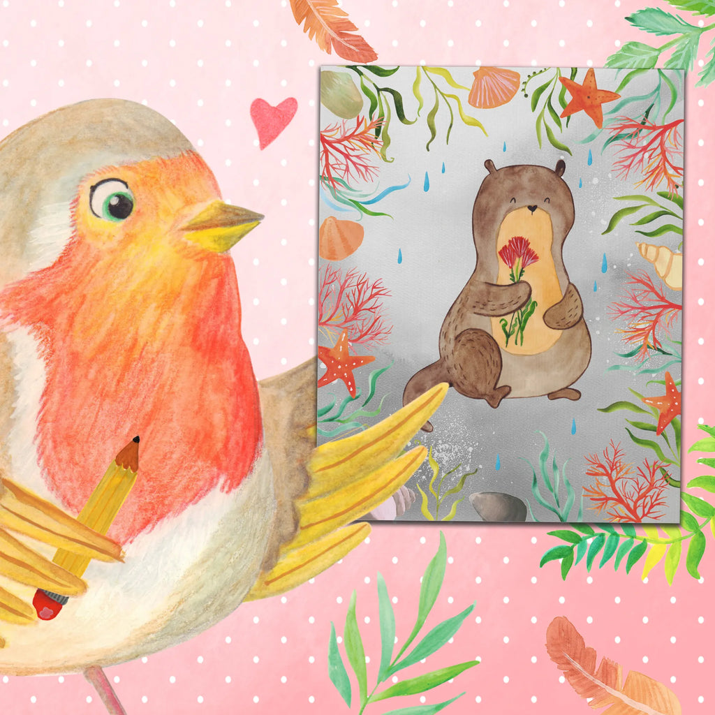 Malen nach Zahlen Otter Blumenstrauß Baseln, Malen nach Zahlen, Malen, Ausmalbild, Künstler, Kunstwerk, Kreativität, DIY, Bastelidee, Otter, Fischotter, Seeotter, Otter Seeotter See Otter