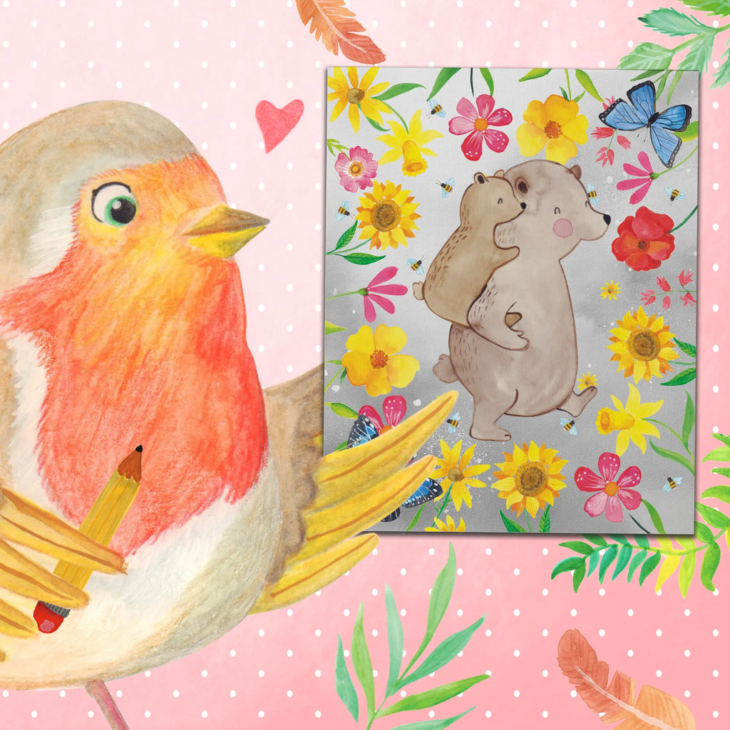 Paint by Numbers Papa Bear Family, Father's Day, Mother's Day, brother, sister, Mom, Dad, father's day, uncle, birthday, dad, present, daddy