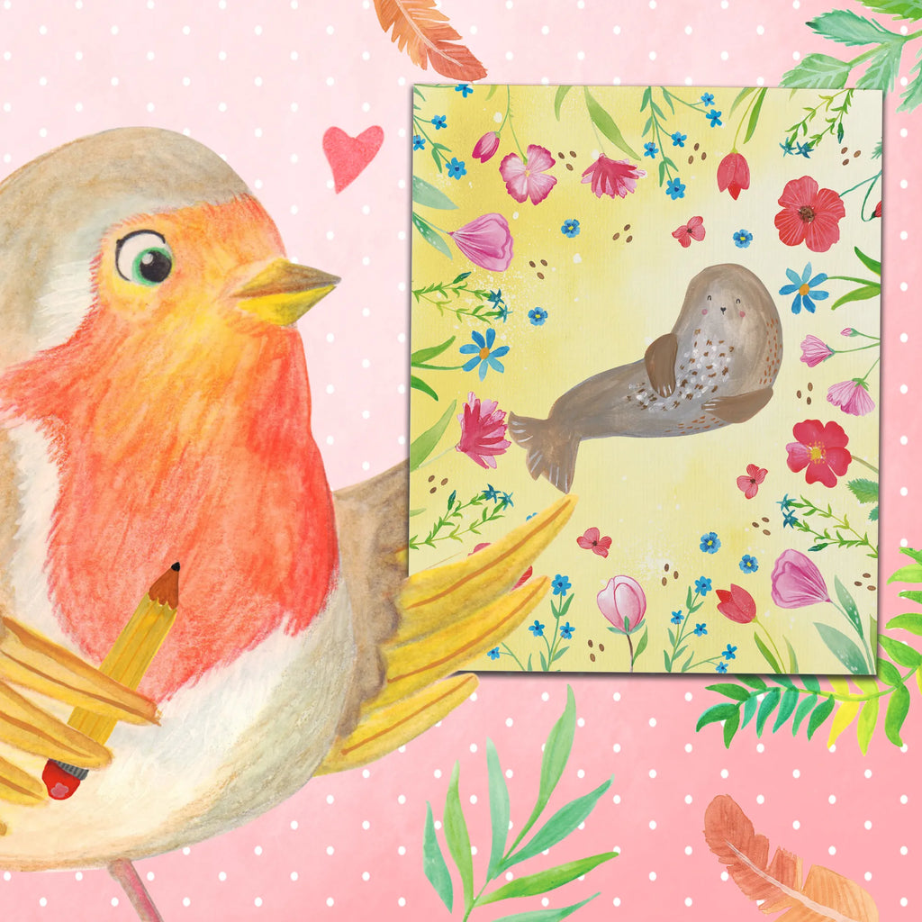 Malowanie według numerów foka śmiech Motywy zwierzęce, dobra energia, zabawne powiedzonka, zwierzęta