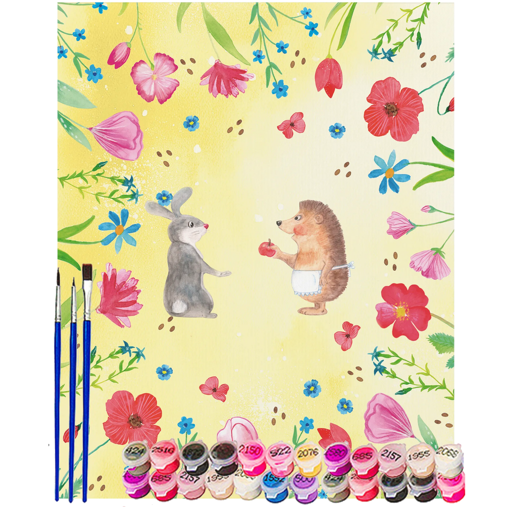 Paint by Numbers Hare Hedgehog Kunstwerk, Malen, Baseln, Künstler, Bastelidee, Ausmalbild, DIY, Malen nach Zahlen, Kreativität, Tiermotive, Gute Laune, lustige Sprüche, Tiere, Igel, Liebeskummer Geschenk, Trennungsschmerz, Liebe Spruch, Spruch romantisch, Trösten, Herzschmerz, Igel und Hase, Hase