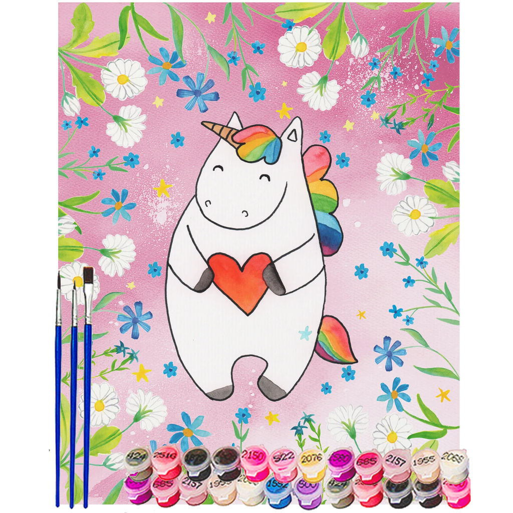 Malowanie według numerów Jednorożec serce Malen nach Zahlen, DIY, Kreativität, Baseln, Bastelidee, Ausmalbild, Malen, Kunstwerk, Künstler, Einhorn, Einhörner, Einhorn Deko, Unicorn, Freundin, bunt, anders, lustig, böse, witzig, Herz, schlimm