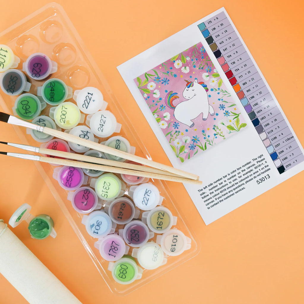 Malowanie według numerów jednorożec dumnie kroczyć Baseln, Malen, Künstler, DIY, Kunstwerk, Ausmalbild, Malen nach Zahlen, Kreativität, Bastelidee, Einhorn, Einhörner, Einhorn Deko, Unicorn, Freundin, bunt, anders, stolz, Reiter, Pferd, Reiten, Geschenk