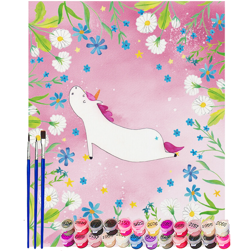 Paint by Numbers unicorn yoga unicorn, unicorns, funny, present, gift, sports, sweet, mindfulness, yoga, Namaste, Unicorn, relaxation