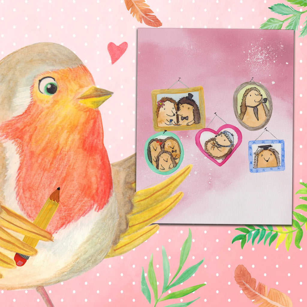 Paint by Numbers Hedgehog family Family, Father's Day, Mother's Day, brother, sister, Mom, Dad, dad, love, pictures, hedgehogs, mum, solidarity, happiness