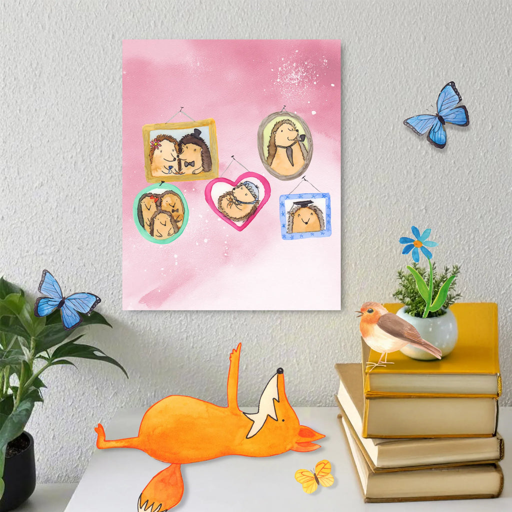 Paint by Numbers Hedgehog family Family, Father's Day, Mother's Day, brother, sister, Mom, Dad, dad, love, pictures, hedgehogs, mum, solidarity, happiness